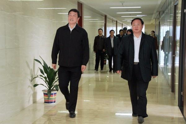 淮安市委书记姚晓东一行到星空平台集团参观考察