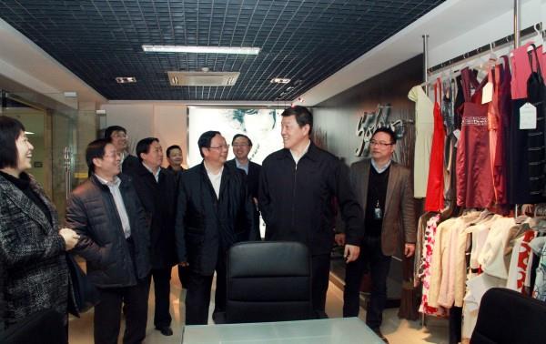 淮安市委书记姚晓东一行到星空平台集团参观考察