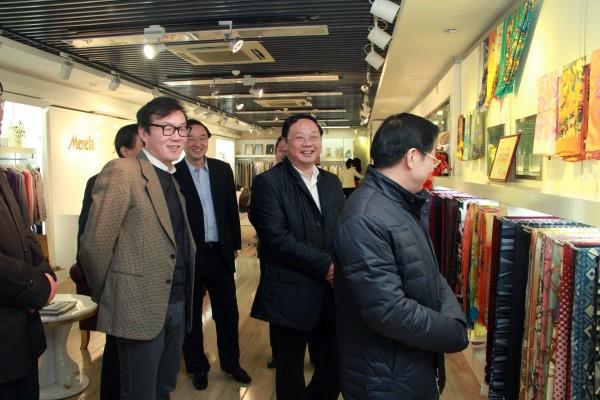 淮安市委书记姚晓东一行到星空平台集团参观考察