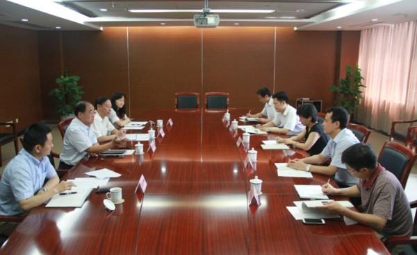 团省委万闻华书记一行到星空平台集团调研